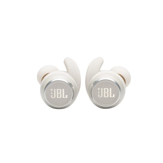 JBL Reflect Mini NC - White - Waterproof true wireless Noise Cancelling sport earbuds - Detailshot 6